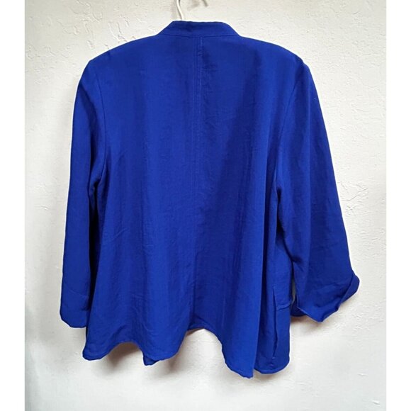 Fridaze Women's Linen Redefined Open Front Cardigan Sweater Small Lightweight - Picture 2 of 8